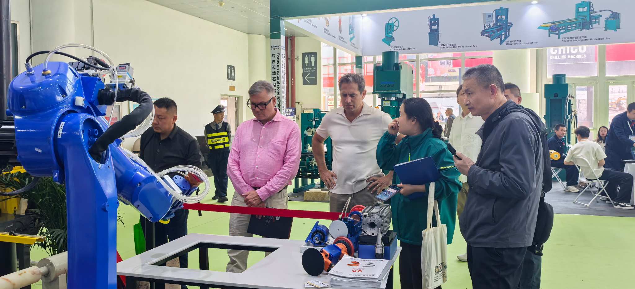 Основні моменти Xiamen Anyth Mechanical Equipment на Xiamen International Stone Fair